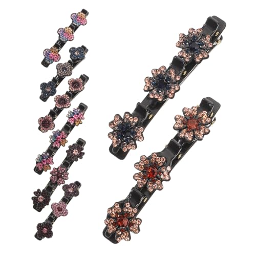 COLLBATH 8 Stück Teiliges Blumen-haarclip Frauen Haarschonende Clips mit Sicherem Griff Vielseitig für Ponytails Dutts und Seitenpartien Geeignet für Haartypen und Altersgruppen für Sommer von COLLBATH