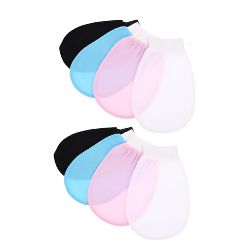 COLLBATH 8 Stück Teiliges Peeling-handschuh Damen Doppelseitige Duschhandschuhe aus Mittelfeiner Viskosefaser Sanftes und Effektives Entfernen Abgestorbener Haut für Hauttypen Geeignet COLLBATH 8 Stück Teiliges Peeling-handschuh Damen Doppelseitige Duschhandschuhe aus Mittelfeiner Viskosefaser Sanftes und Effektives Entfernen Abgestorbener Haut für Hauttypen Geeignet von COLLBATH
