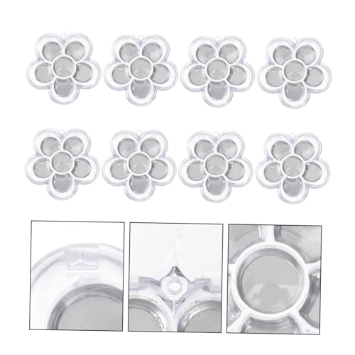 COLLBATH 8 Stücke Verpackung Box Abdeckung Lagerung Boxen Veranstalter Make Up Palette Organisation Organizer Container von COLLBATH