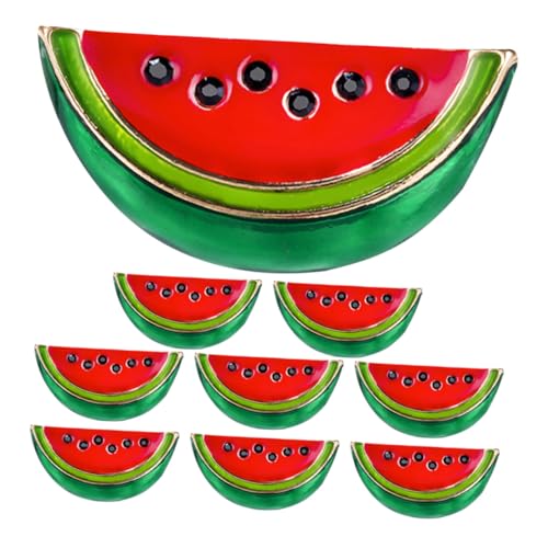 COLLBATH 9 Teiliger Strumpf Klein Dekorativ Luau Brosche Schal Fruchtförmig Süß Taschen Kleidung Schmuck Pullover Mädchen Gastgeschenke Füllnadel Emaille Damen Für – von COLLBATH