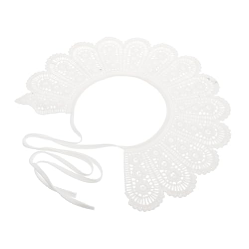 COLLBATH Falscher Kragen Für Damen Abnehmbar Vielseitiges Krawattendesign Leichter Baumwollstoff Bequemer Tragekomfort Für Verschiedene Anlässe von COLLBATH