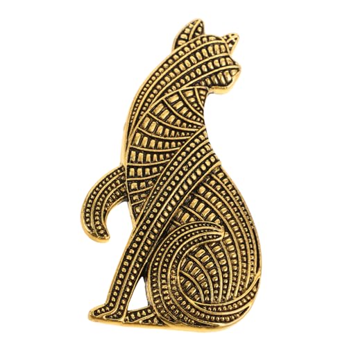 COLLBATH Abstrakte Tier Brosche Legierung mit Einzigartigem Retro Design für Kleidung Taschen Hüte für Stilvolle Vielseitige Anlässe von COLLBATH