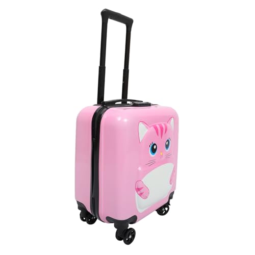 COLLBATH Aluminiumlegierung Rollkoffer mit Giraffenmuster Praktischer Hartschalen Schulranzen für Jungen und Mädchen Leichtes Reisegepäck für Schüler Strapazierfähig und Einfach zu von COLLBATH