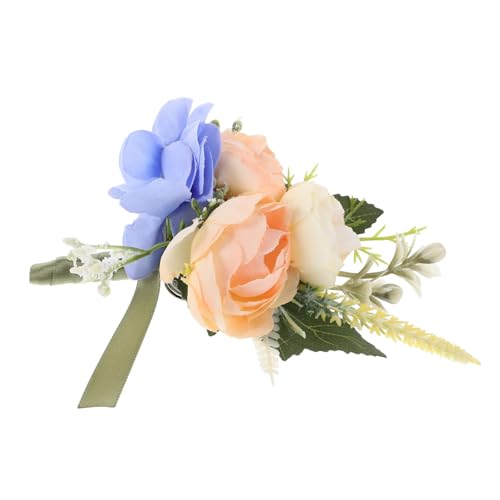 COLLBATH Ansteckblume Für Männer Aus Künstlichen Blumen Brustblume Für Trauzeugen Zur Hochzeit Ansteckblume Für Hochzeitsanzüge Blumenanstecker Für Anzug Eines Mannes Für von COLLBATH