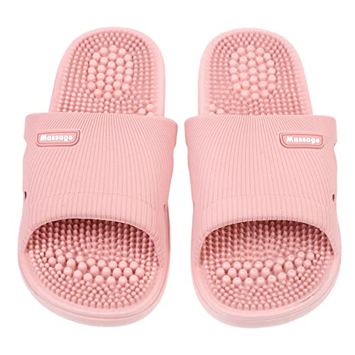 COLLBATH Atmungsaktive Hausschuhe Für Zuhause Sommerschuhe Unisex Mit Massagefunktion Bequeme Hausschuhe von COLLBATH