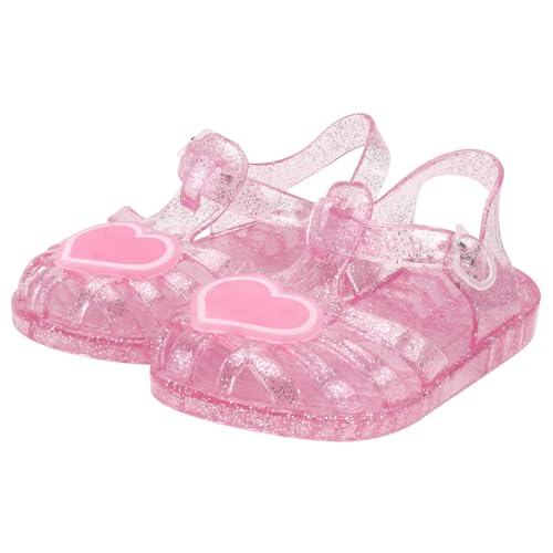 COLLBATH Atmungsaktive Sandalen mit Rutschfester Sohle Sommerliche Weiche Slipper in Rot Leicht und Angenehm für Zarte Kinderfüße Modisches Design von COLLBATH