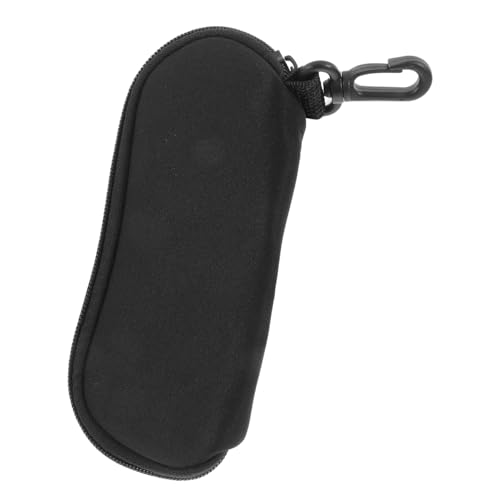 COLLBATH Sonnenbrillen-softetui Aus Neopren Tragbare Damen-brillentasche Mit Gürtelclip Stoßfester Brillenschutz Für Reisen Und Alltag von COLLBATH