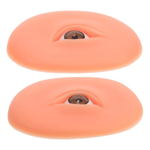 COLLBATH Augen make up Übungshaut aus Sicherem Silikon Wiederverwendbares Practice Skin für Lidschatten und Augenbrauen Training für Make up Anfänger und Professionelle Schulungen von COLLBATH