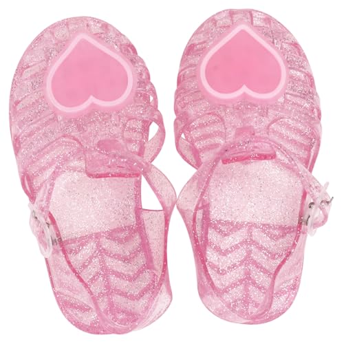 COLLBATH Badeschuhe Rot mit Rutschfester Verschleißfester Sohle Leichte Atmungsaktive Sommerschuhe für Junge Mädchen und Kleinkinder Praktische Freizeit Sandalen von COLLBATH
