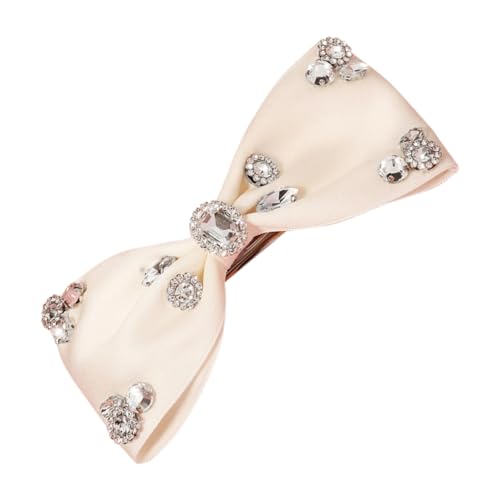 COLLBATH Bowknot Haarschleifenclip mit Strass Modischer Haarclip für Damen und Mädchen Haarnadel für Dickes Glattes und Lockiges Haar Vielseitiger Haarschmuck für Party Alltag und Reise von COLLBATH