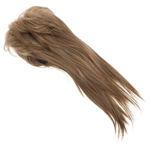 COLLBATH Braune Locken für Kostümpartys Halloween und Mottopartys Lifelike Mullet für Punk Rocker Style COLLBATH Braune Locken für Kostümpartys Halloween und Mottopartys Lifelike Mullet für Punk Rocker Style von COLLBATH