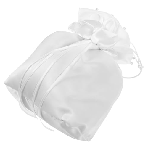 COLLBATH Brauttasche Damen Hochzeit Handtasche Abendtasche Clutch Bag Vielseitig als Makeup und Blumenbeutel Hochzeitsaccessoire für Formelle Anlässe von COLLBATH