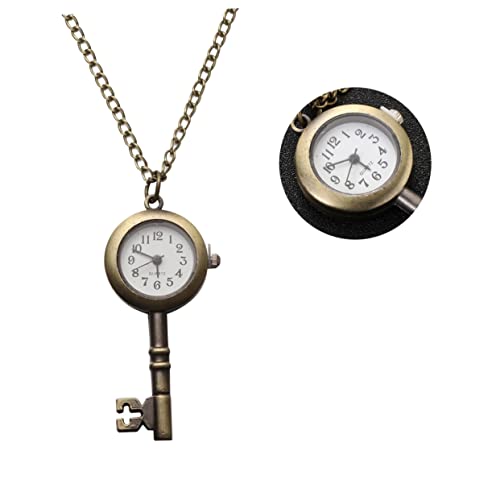 COLLBATH Vintage Retro Bronze Quarz Taschenuhr Mit Kette Schlüsselanhänger Uhr Für Damen Und Herren Stilvolle Halskette Für Alltag Und Besondere Anlässe COLLBATH Vintage Retro Bronze Quarz Taschenuhr Mit Kette Schlüsselanhänger Uhr Für Damen Und Herren Stilvolle Halskette Für Alltag Und Besondere Anlässe von COLLBATH