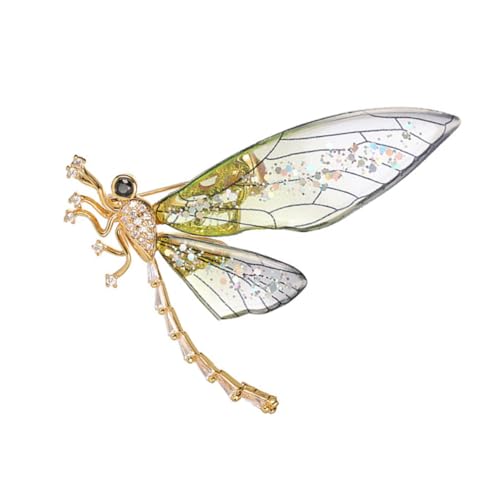 COLLBATH Broschennadel Im Libellen-design Modische Anstecknadel Für Damen Emaille-brosche Als Kleidungsdekoration Oder Bastelverzierung von COLLBATH