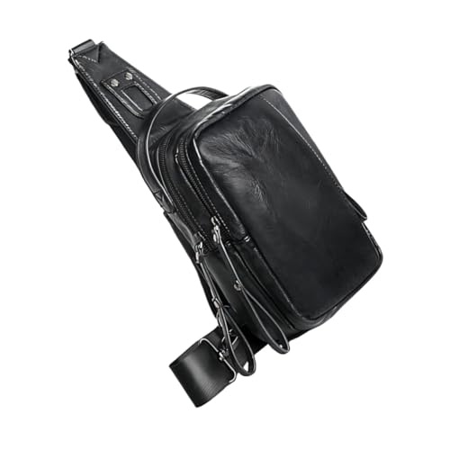 COLLBATH Brusttasche Für Herren Mit Erweitertem Gürtel Leicht Und Langlebig Aus Hochwertigem Pu-Material Geeignet Für Reisen Shopping Und Alltag von COLLBATH