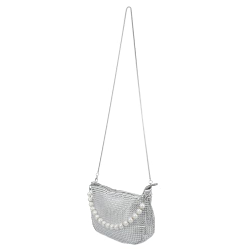 COLLBATH Damen Clutch mit Strass Funkelnde Abendtasche für Partys Hochzeiten und Formelle Anlässe Fading Resistant Trendiges Design von COLLBATH