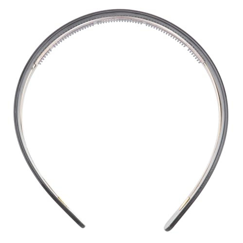 COLLBATH Damen Haarschmuck mit Rutschfestem Zahn-design Weiches Face-washing Haarband für Alltag und Party Modisches Stirnband für Frauen und Mädchen in Kohleschwarz von COLLBATH