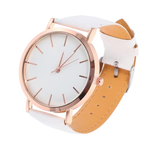 COLLBATH Damen Quartz Uhr mit PU Lederarmband wasserdichte Armbanduhr für Frauen Geburtstagsgeschenk für Freunde Familie Stilvolles Design Angenehm für Freizeit von COLLBATH