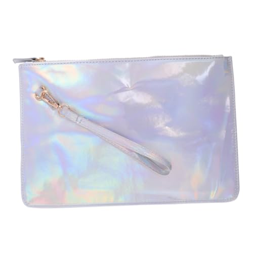 COLLBATH Damen Spiegel PU Umhängetasche Schimmerndes Storage Package Leichte Clutch Einkaufstasche Modisch für Party Strand Alltag von COLLBATH