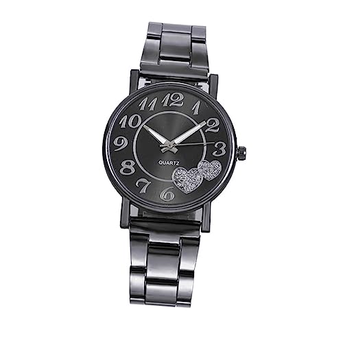 COLLBATH Damenuhr damenarmbanduhren for Women Sports Watch Presents for Women sportwatch Mode Geschäft mechanische Uhr Frauen Handgelenk Uhr Business-Armbanduhr rostfreier Stahl Black von COLLBATH