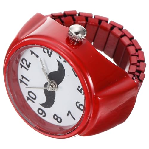 COLLBATH Dekorativer Fingerring Aus Abs Stilvolle Ringuhr Fingerring- Damen-fingeruhr Lässige Fingeruhr Praktische Uhr Für Damen von COLLBATH