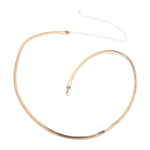COLLBATH Einstellbare Bauchkette für Frauen Modisches Körperzubehör für Hochzeiten und Partys Langlebige Snake Bone Kette Vielseitiges Accessoire für Stil von COLLBATH