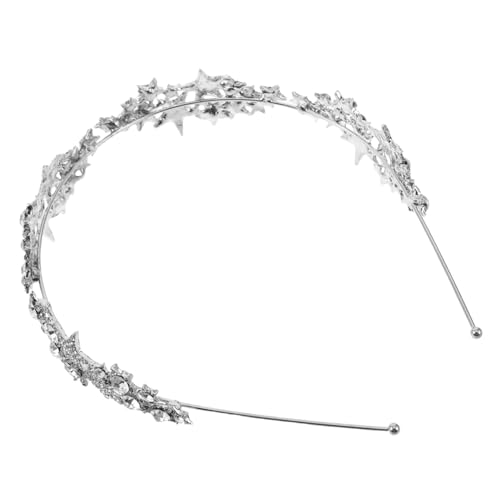 COLLBATH Elegantes Stern Haarband mit Funkelnden Strasssteinen Robustes Brautschmuck Haarteil für Hochzeit Brautjungfern Vielseitiges Glitzerndes Stirnband für Festliche Anlässe von COLLBATH