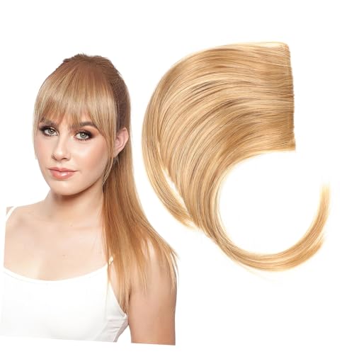 COLLBATH Fake Bangs Clip Haarklammer für Damen Leichter Clip In Haarteil mit Wispy Fransiger Einfach zu Befestigen Komfortabel für Ganzen Tag Stylischer Look ohne Dauerhafte Veränderung von COLLBATH