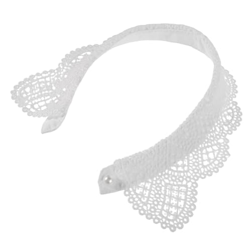 COLLBATH Hanfu-spitzenkragen Falscher Dekorativer Schalkragen Stehkragenumhang Spitzenkragen Für Hochzeiten Und Bankette Klassisches Kostümzubehör Für Damen von COLLBATH