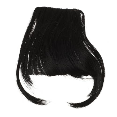 COLLBATH Falscher Haarpony Clip Haarteil aus Hochwertigem Hitzebeständigem Material Natürlich Wirkender Perückenfransen für Frauen Wiederverwendbar Angenehm zu Tragen Passend für von COLLBATH