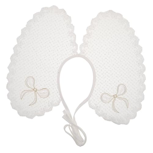 COLLBATH Falscher Kragen Für Mädchen Abnehmbar Mit Stickerei Weiß Für Hemd Und Pullover Elegantes Kostüm-accessoire von COLLBATH