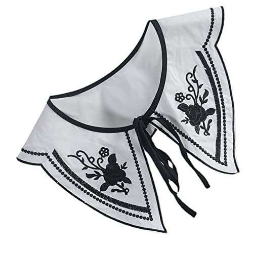 COLLBATH Detachable Lace Collar Für Damen Abnehmbar Für Blusen Für Alltag Und Besondere Anlässe von COLLBATH