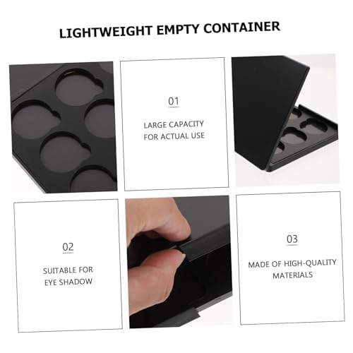 COLLBATH Farben Magnetische Leere Lidschattenpalette Nachfüllbare DIY Kosmetikbox für Lidschatten Puder Kompakt Make up Organizer Tragbare Aufbewahrung von COLLBATH