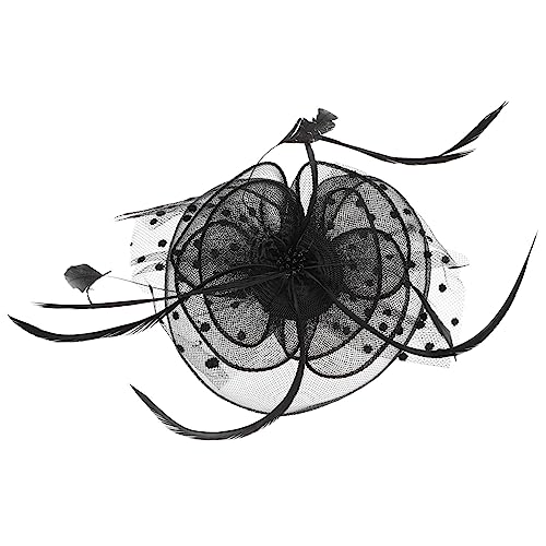 COLLBATH Fascinator-hut Für Damen Ball-haarschmuck Teeparty-hut Mit Mesh-design Passend Für Partys Zeremonien Und Alltag von COLLBATH