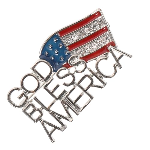 COLLBATH Flaggenbrosche Dekorative Brosche für Damen Mehrzweck Anstecknadel für Kleider Pullover Jacken Hochzeiten Partys Elegantes Design für Besondere Anlässe Teiliges von COLLBATH