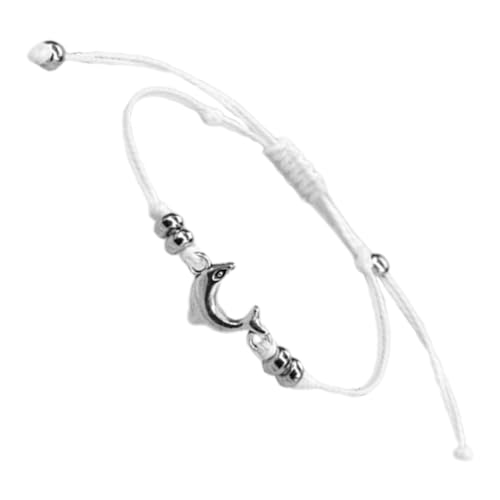 COLLBATH Fußkettchen mit Strandmotiv Strand Armband fußkettchen für damen Frauen Fußkettchen Schmuck Knöchelschmuck Legierung Geflochtenes Seil einstellen schmücken Fräulein Wachslinie von COLLBATH