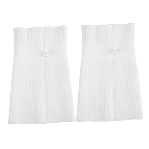 COLLBATH Gefälschte Rüschenmanschetten Für Damen Abnehmbare Mehrlagige Handgelenkmanschetten Dekorative Rüschen-design Falsche Ärmel Für Damenblusen Pulloverblusen Kleidungszubehör von COLLBATH