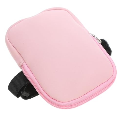 COLLBATH Geldbörse Kleiner Beutel für die Trinkbecher-Rucksack Fitness-zubehã¶r Fitness zubehör Wallet Wasserflasche reißverschluss Tasche Cup-Sets Stroh Wasserbecher handhaben Stoff Rosa von COLLBATH