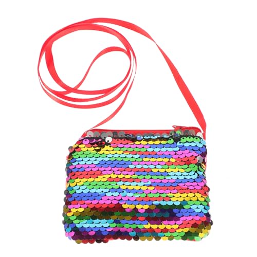 COLLBATH Pailletten-geldbörse Kleine Umhängetasche Mit Riemen Karten Und Münztasche Für Mädchen Und Damen Leicht Und Kompakt Für Täglichen Gebrauch Und Reisen von COLLBATH