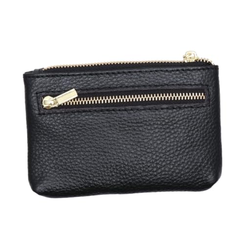 COLLBATH Portemonnaie ledergeldbörsen für Damen Leather Wallet for Women Mini portmonee Mini Wallet Purse Pets Tasche Mini damengeldbeutel Brieftasche Münzbeutel Reißverschluss Schlüsselbox von COLLBATH