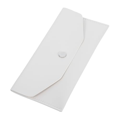 COLLBATH Wiederverwendbare Geldbörse Für Damen Pu-geldbörse Mit Budget-Umschlag Geldhalter Für Quittungen Schecks Und Karten Und Reißfest Für Reisen Und Alltag von COLLBATH