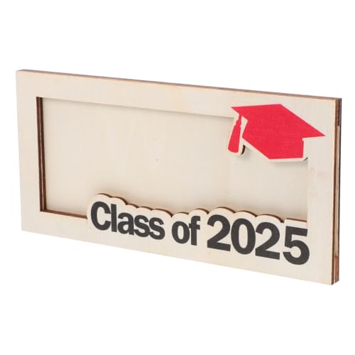 COLLBATH Kartenhalter Aus Holz Für Abschlussfeiern Kartenetui Visitenkarten-Organizer Reisekreditkartenhalter Fotos Partyzubehör Schulabschluss von COLLBATH