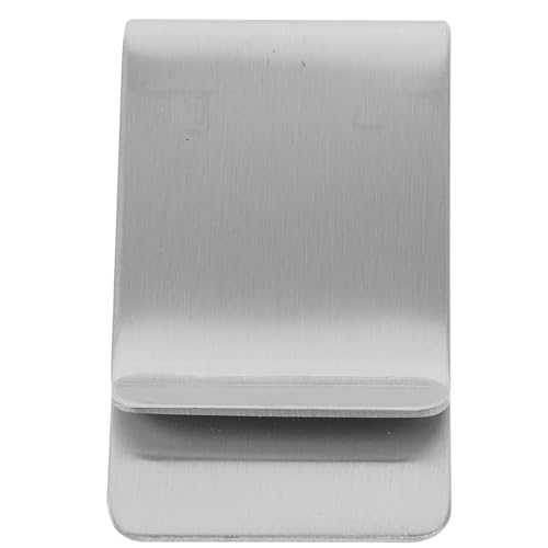 COLLBATH Edelstahl Geldklammern Brieftasche Geld Ordner Mit Edelstahl Finish Für Männer Und Frauen Als Geldbörse Ersatz von COLLBATH