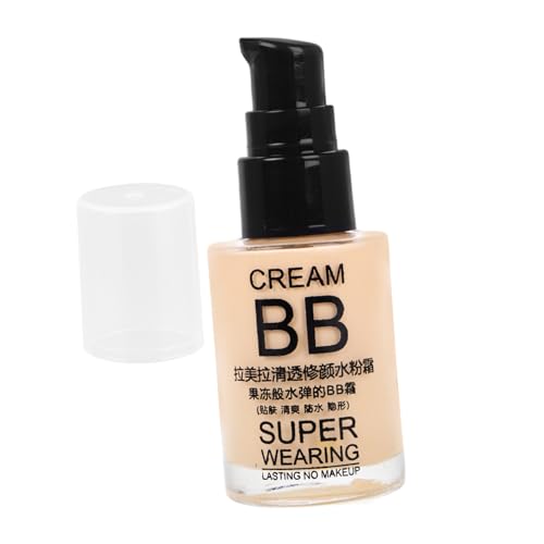 COLLBATH Getönte Foundation Creme Feuchtigkeitsspendend Anti aging Concealer für Helle Haut Vielseitiger Make up balm zur Hautkorrektur und Abdeckung Kompakt und Reisegeeignet von COLLBATH