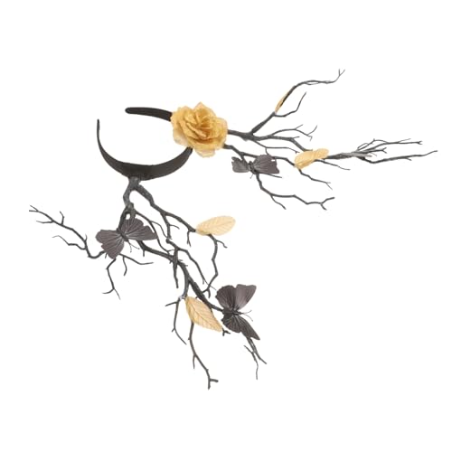 COLLBATH Stirnband Mit Baumzweigen Für Waldpartys Stirnband Mit Waldmotiven Für Feiertage Und Festivals Dekoratives Haarband Mit Blumenmotiven von COLLBATH