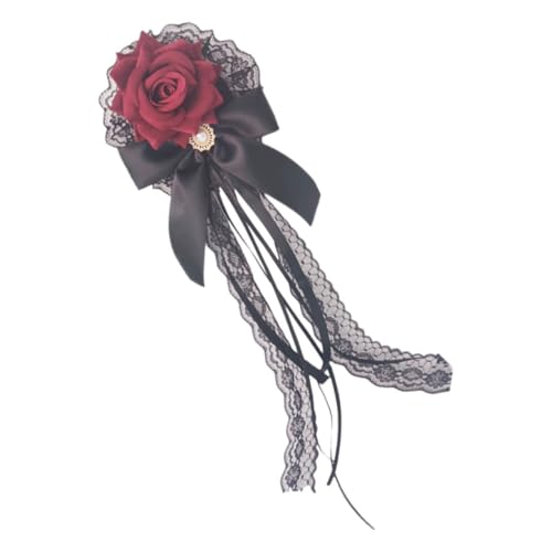 COLLBATH Gothic Lolita Haarspange Design Eleganter Haarschmuck für Damen Hochzeiten Partys und Besondere Anlässe Einzigartiges Haaraccessoire für Einen Romantischen Look von COLLBATH