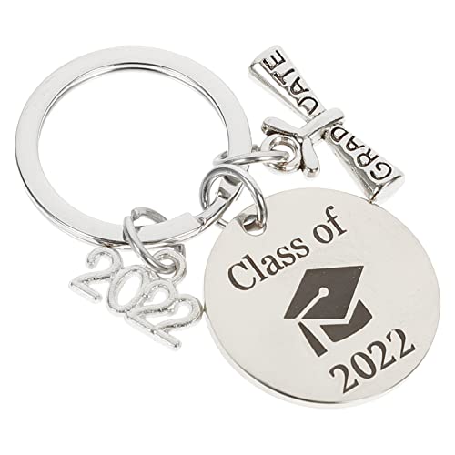 COLLBATH Schlüsselanhänger Aus Edelstahl Personalisierbar Abschlussschlüssel Stabiler Und Eleganter Schlüsselanhänger von COLLBATH