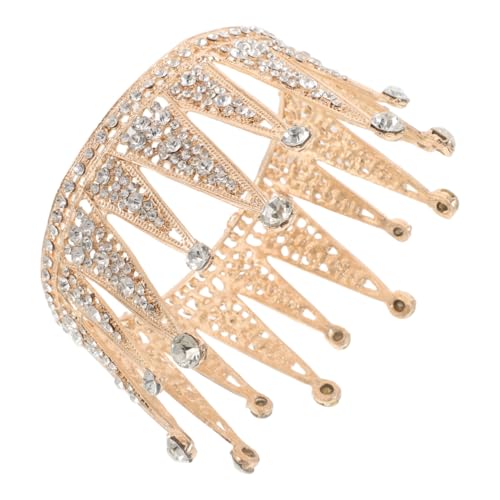 COLLBATH Große Braut Tiara mit Funkelnden Strasssteinen Elegantes Haaraccessoire für Damen Sicherer Sitz Glitzerndes Diadem für Hochzeit Geburtstag und Festliche Anlässe von COLLBATH