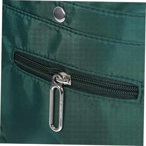 COLLBATH Große Damen Schultertasche Modische Strapazierfähige Arbeitstasche aus Nylon für Büro und Alltag mit Geräumigem Innenraum Mehreren Fächern und Bequemen Tragegurten in Dunkelgrün von COLLBATH