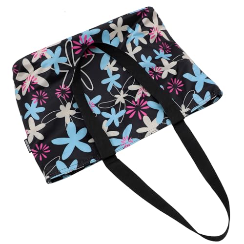 COLLBATH Große wasserdichte Oxford Reisetasche Damen mit Schlichtem Design Geräumige Handtasche für Alltag und Reise Langlebiges Material Vielseitig Einsetzbar Modisches Schwarzes Muster von COLLBATH